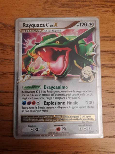 cynthia's Rayquaza card